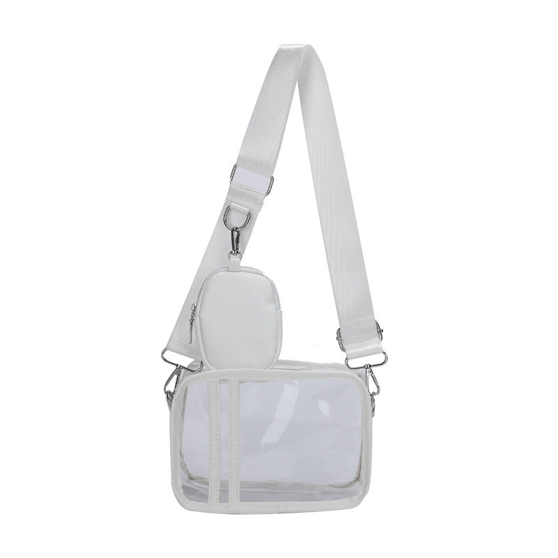 Transparent Shoulder Bag Fashion Messenger Bag