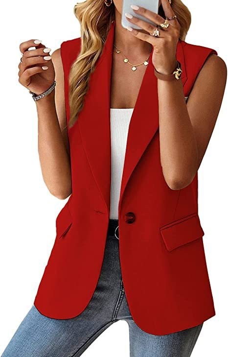 Commuter Sleeveless Suit Vest