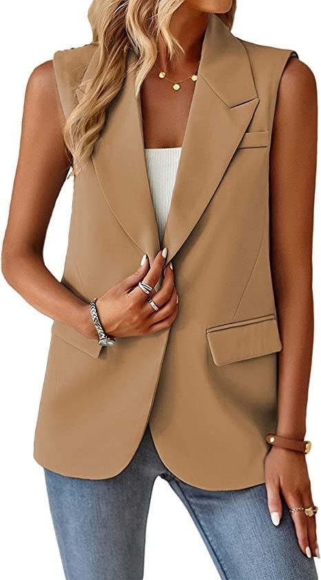 Commuter Sleeveless Suit Vest
