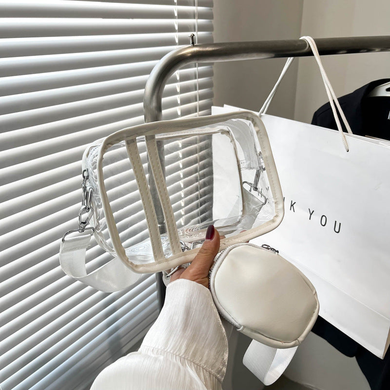 Transparent Shoulder Bag Fashion Messenger Bag