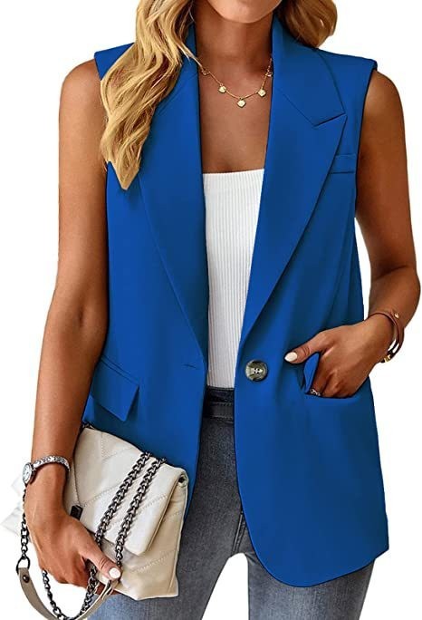 Commuter Sleeveless Suit Vest