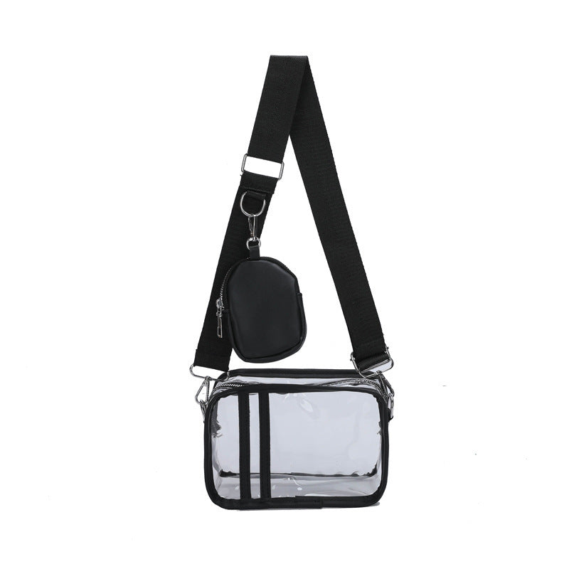 Transparent Shoulder Bag Fashion Messenger Bag
