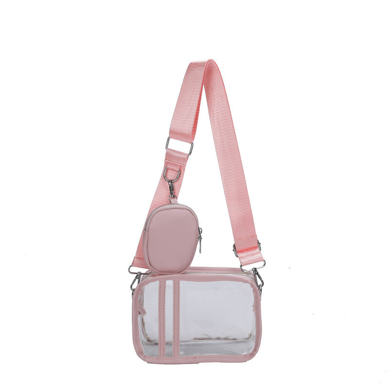 Transparent Shoulder Bag Fashion Messenger Bag