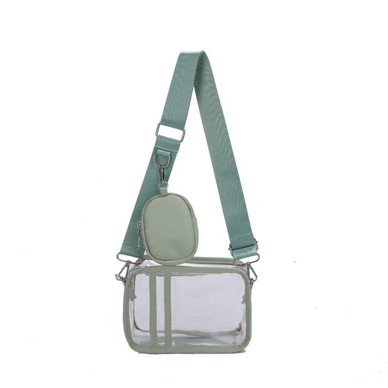 Transparent Shoulder Bag Fashion Messenger Bag