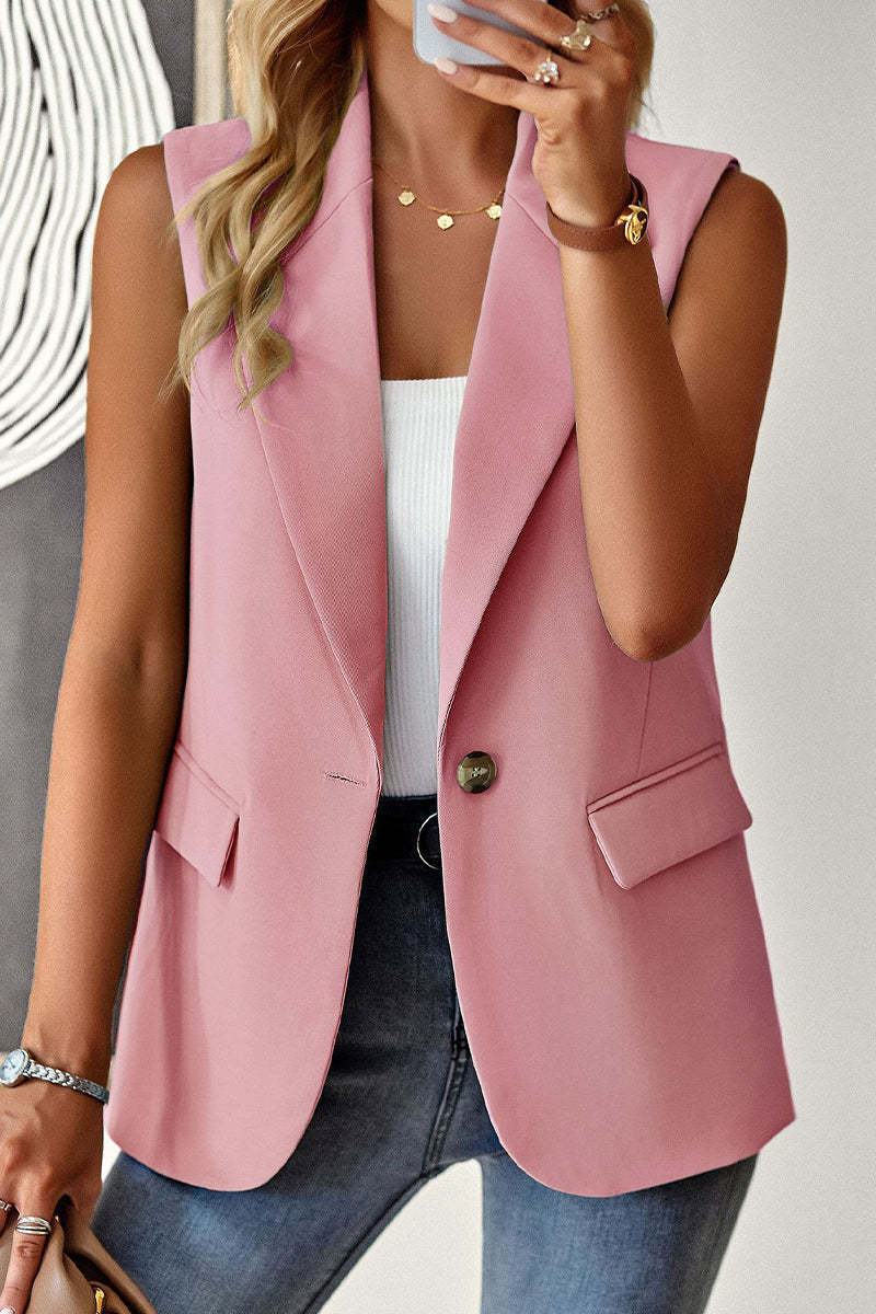 Commuter Sleeveless Suit Vest